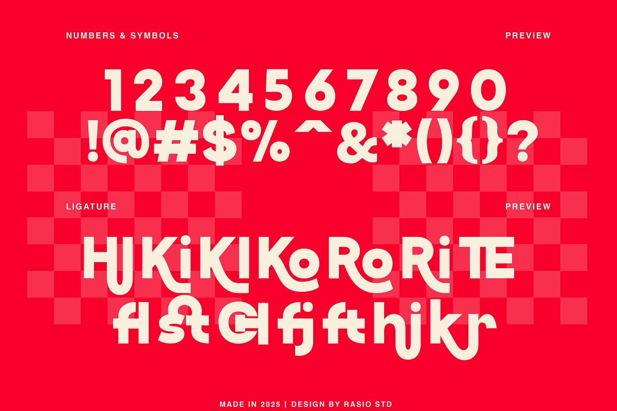Kohilo Modern Sans Serif Font, a Sans Serif Font by Rasio Studio (Photo 4 of 8)