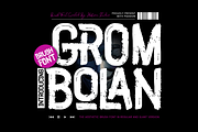 GROMBOLAN, a Handwritten Font by Haksen (Thumbnail 1 of 10)