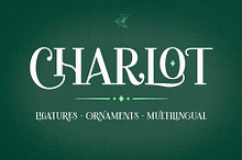 Charlot Decorative Font & Ornaments