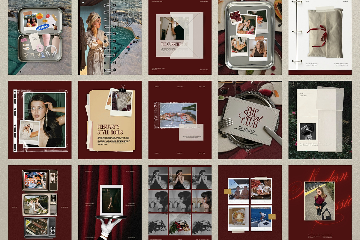 Canva Social Media Agency Kit, a Social Media Template by Pani Temp. (Photo 3 of 13)
