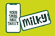 UNKA MOCHA - Chunky Font, a Handwritten Font by ErgibiStudio (Thumbnail 3 of 9)