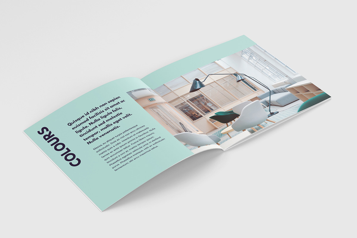 Square Magazine or Brochure Template, a Brochure Template by Wild Ones (Photo 5 of 9)