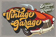 The Magniton - Retro Script, a Script Font by MJB Letters (Thumbnail 6 of 10)