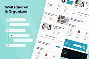 Notary Public Web Design, a Wireframe Template by INSPR STD (Thumbnail 3 of 5)