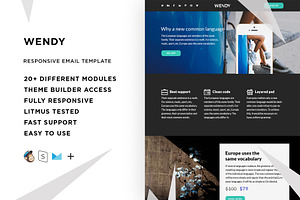 Wendy Responsive Email Template