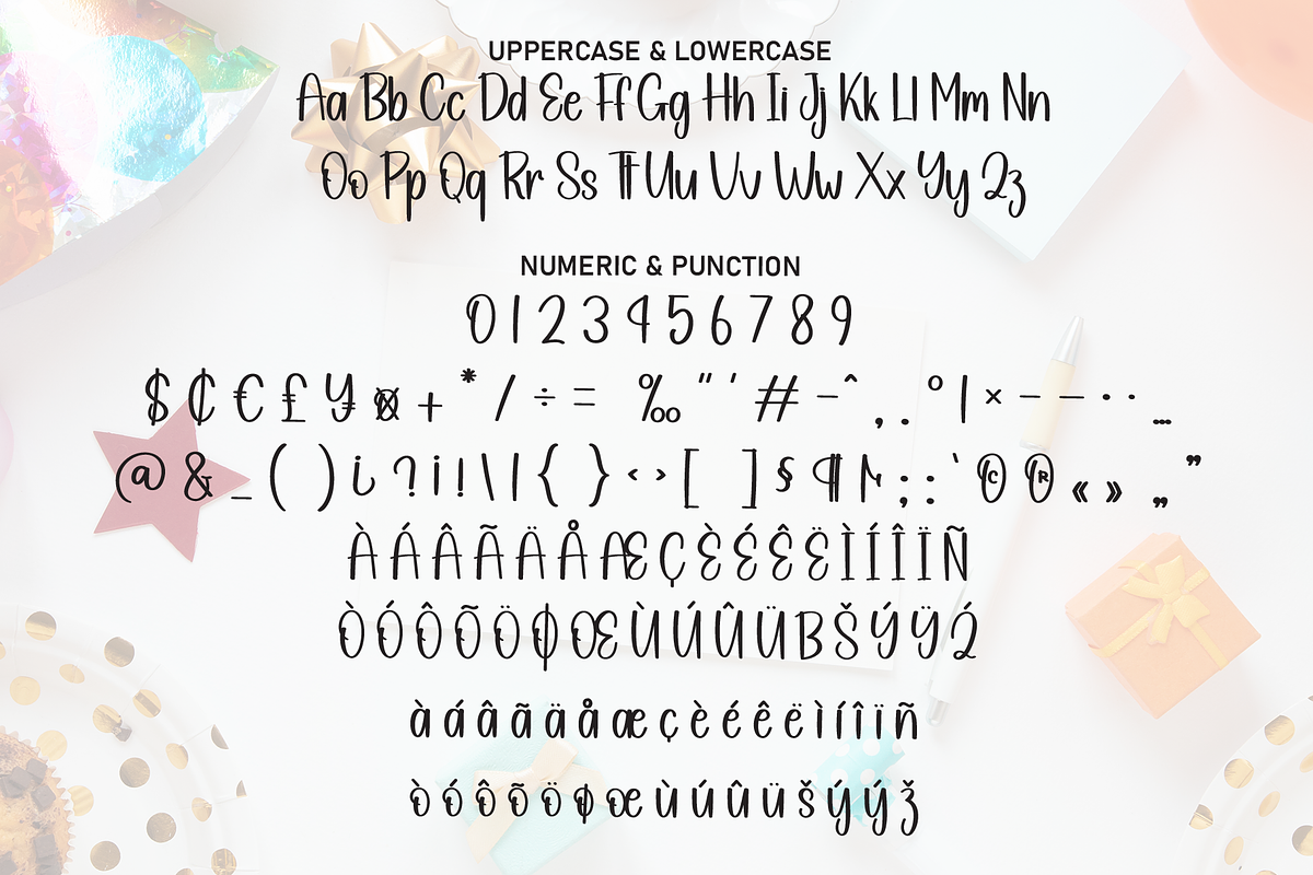 Birthday Card | Script Font, a Script Font by Scratchones (Photo 7 of 8)