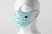 Face Mask Mock-up, a Mask Mockup by zippypixelstudio (Thumbnail 10 of 16)