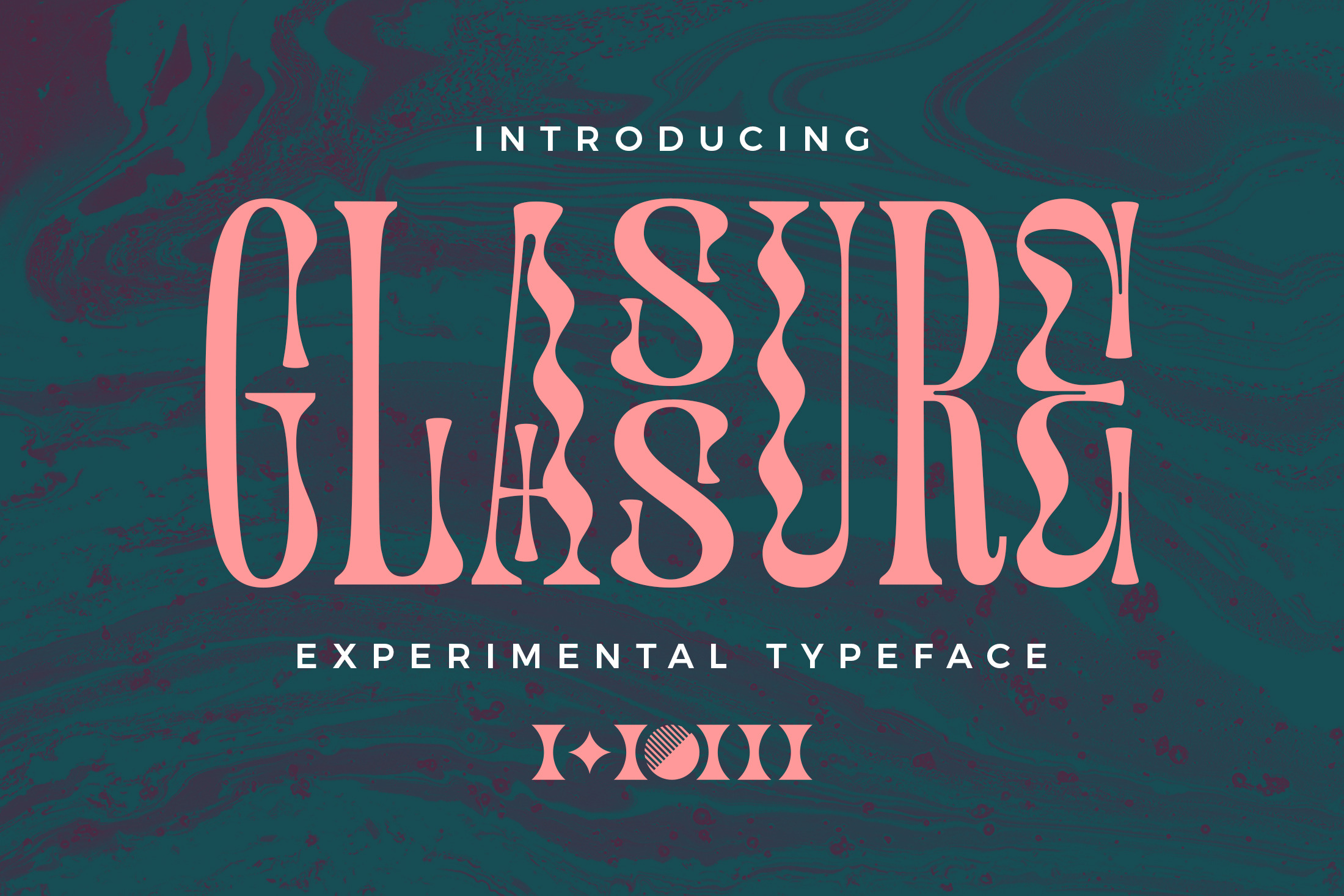 Glassure Typeface Version 10 by Halfmoon Type | Creative Market