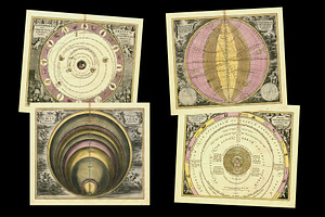 Antique Celestial Charts & Maps