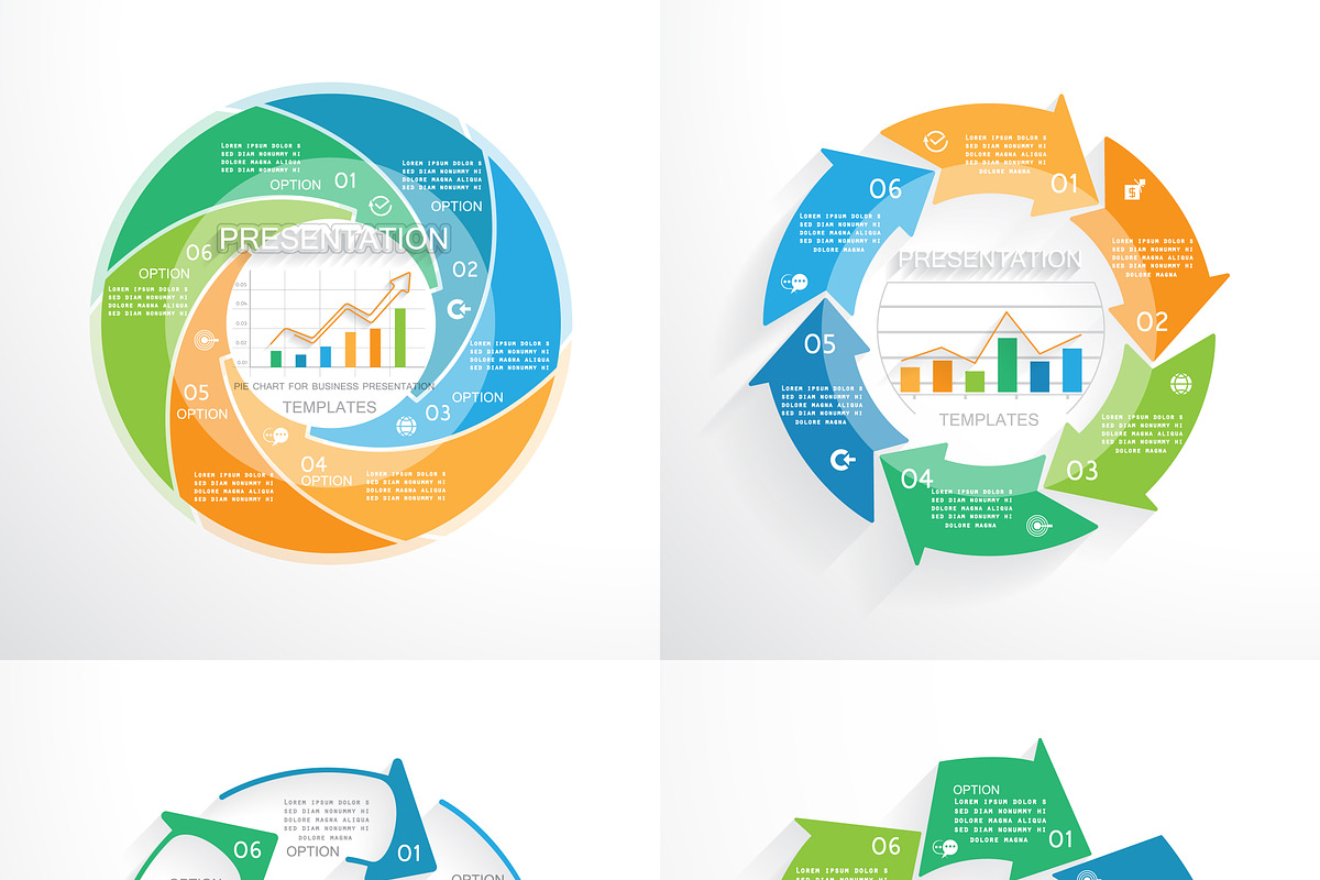 Set of infographics, a Graphic by Mechik (Photo 5 of 19)