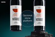 Notable - Bordeaux Wine Video Mockup, a Packaging Mockup by Mocku (Thumbnail 7 of 14)