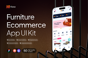 Kasa - Furniture Ecommerce UI Kit, an UI Kit Template by Rafiq | YDN