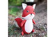 Rusty the Fox Sewing Pattern (PDF), a Print Template by Pink_bloom (Thumbnail 2 of 7)