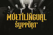 Northas - Vintage Stencil, a Font by Arterfak Project (Thumbnail 7 of 11)