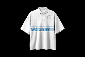 Oversized Polo Mockup