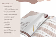 E-Course Workbook Template, a Magazine Template by Typography Prime (Thumbnail 4 of 11)