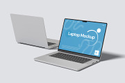Laptop Mockup, a Device Mockup by graphicsecond (Thumbnail 5 of 5)