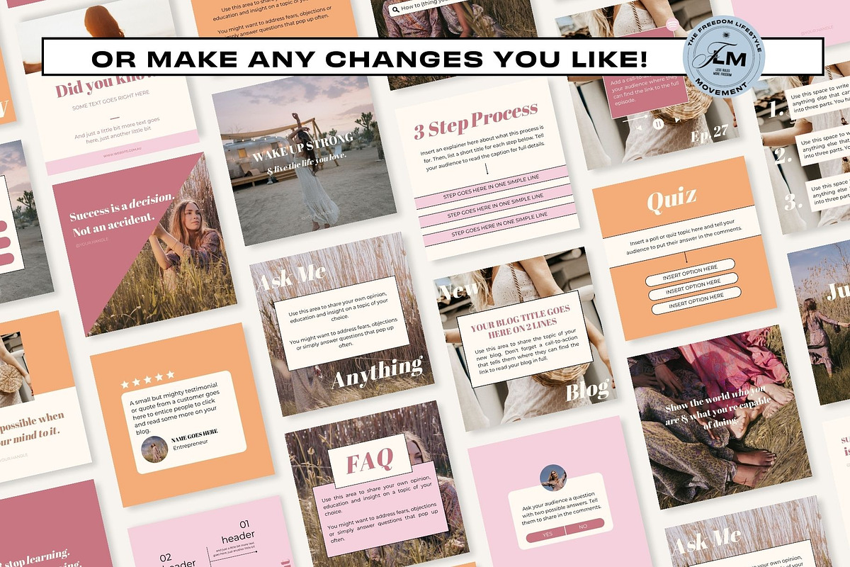 Engagement Post - Noir Luxe, a Templates & Theme by Freedom Business Shop (Photo 7 of 11)