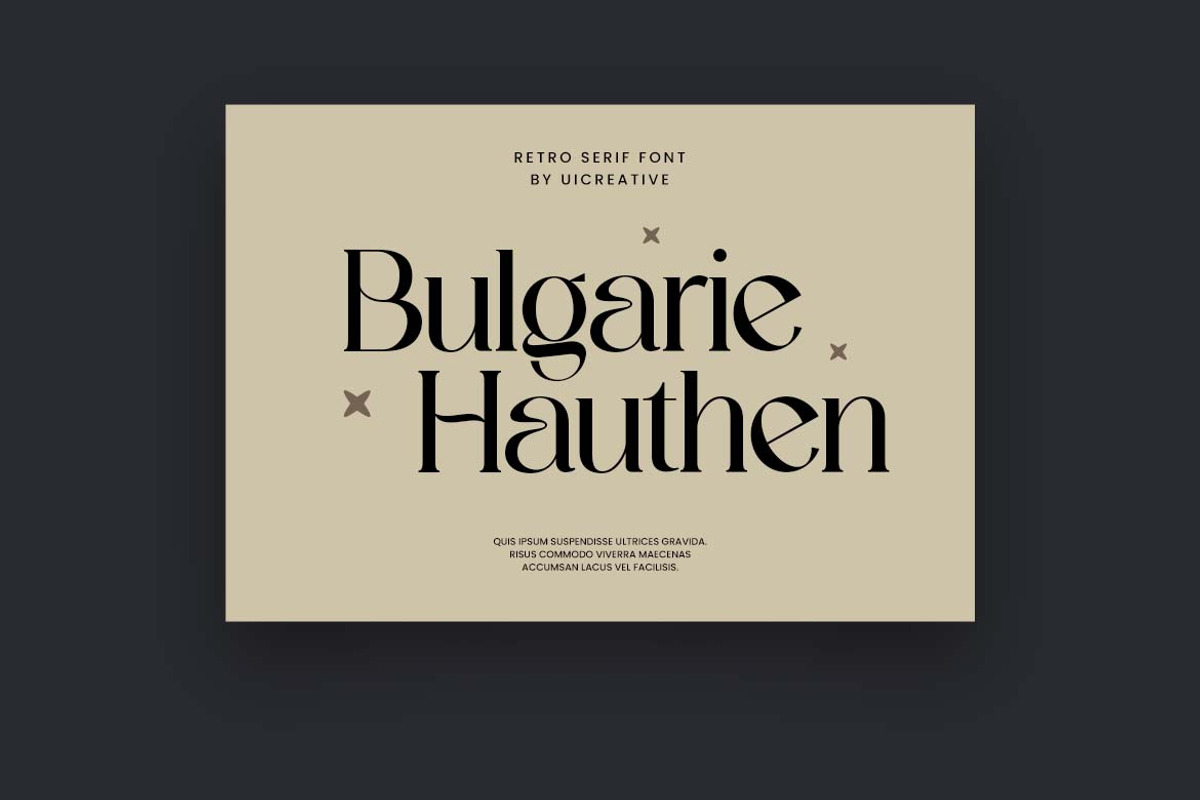 Behowled Classic Modern Serif Font, a Serif Font by UICreative (Photo 11 of 13)
