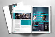 Annual Report Template, a Brochure Template by Machel Design (Thumbnail 3 of 6)