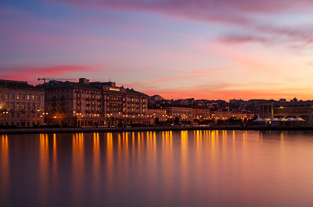 Scenic view of Trieste, an Architecture Photo by Bepslabor
