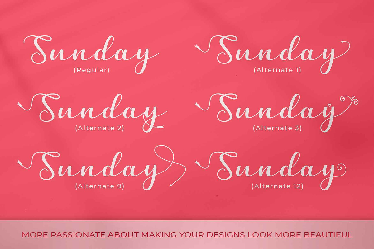 Asyanthi Script Handwritting Font, a Handwritten Font by Vampstudio (Photo 11 of 13)