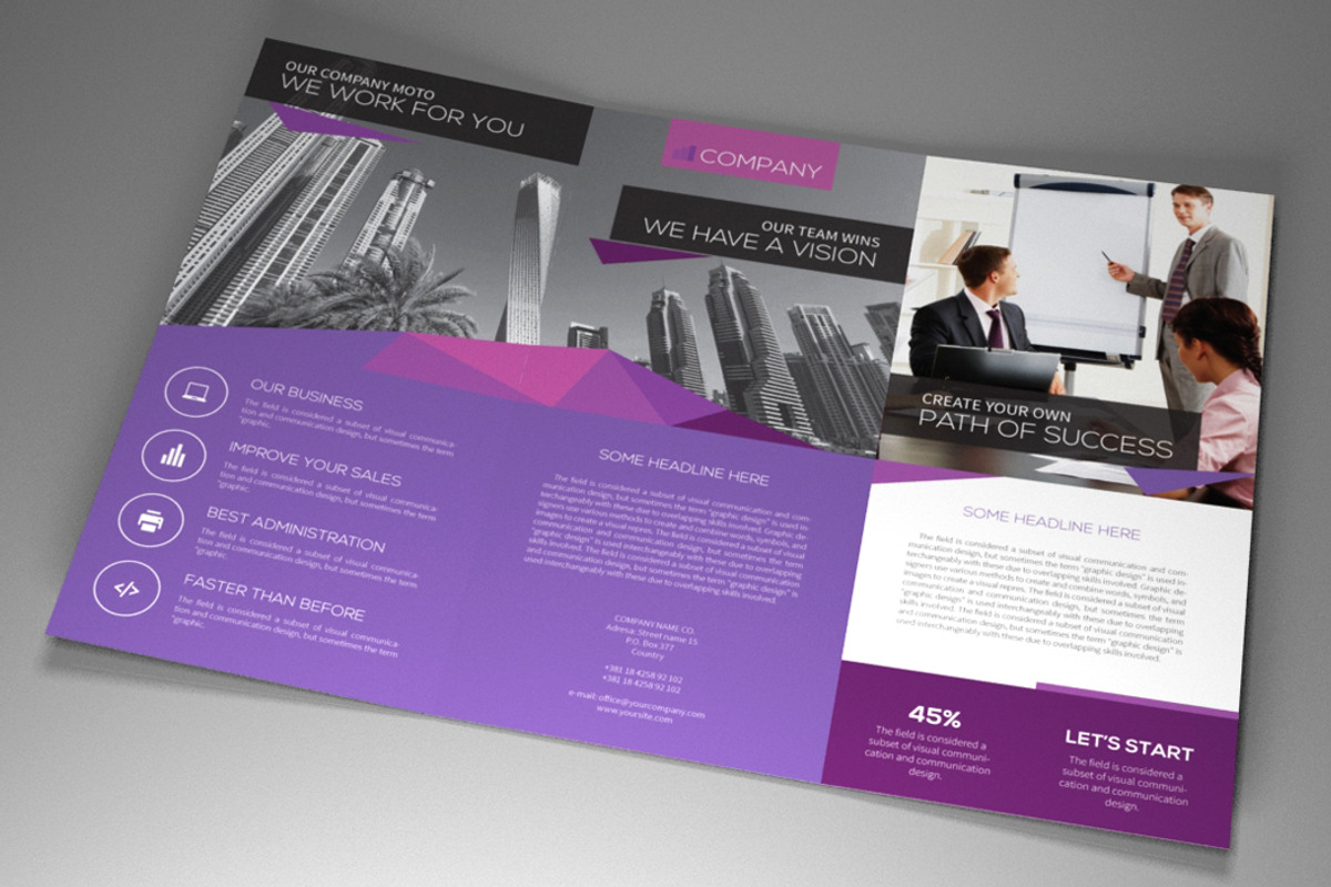 Indesign brochure - Cristal, a Brochure Template by RudanStudio (Photo 8 of 10)