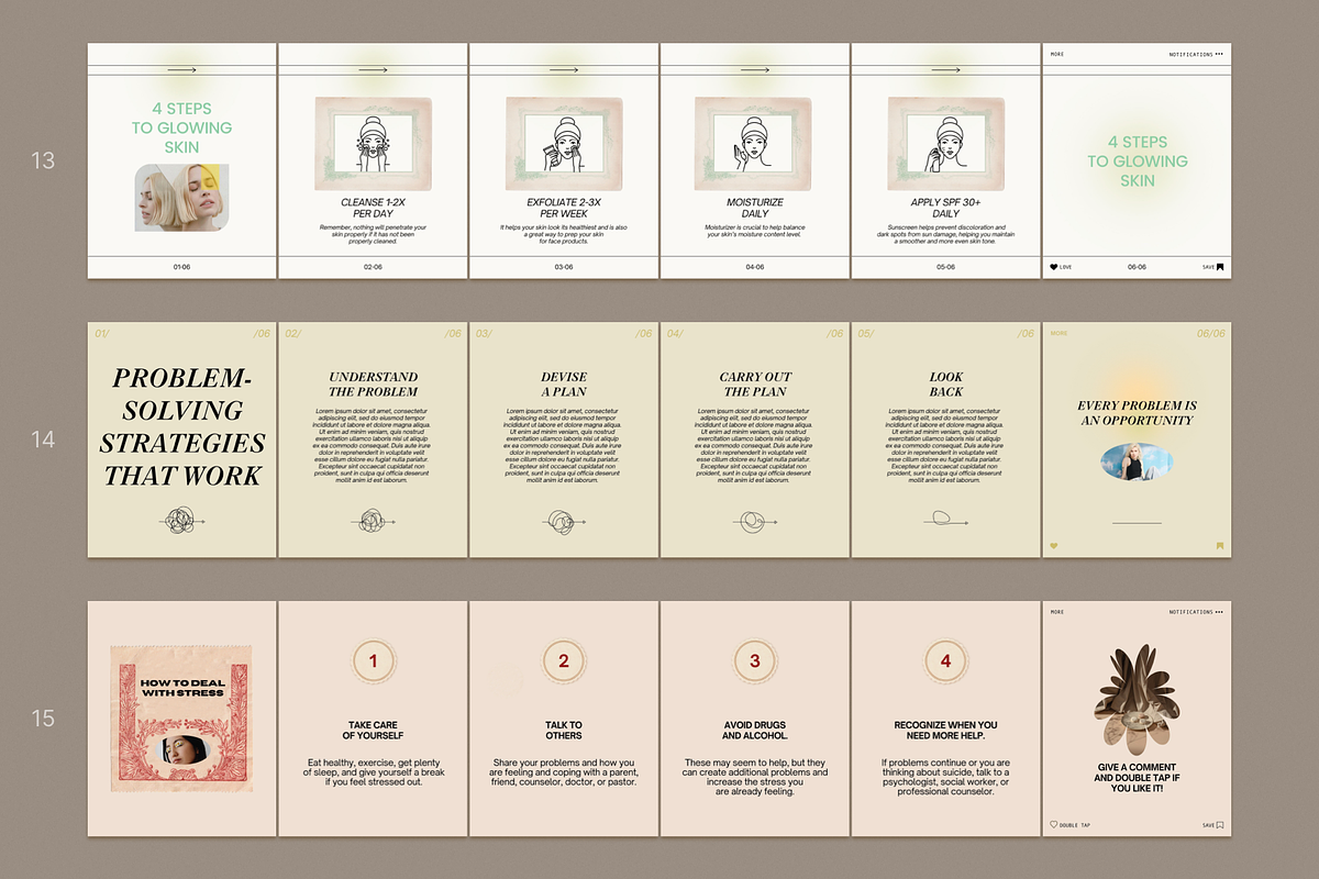 Instagram Carousel Bundle, a Social Media Template by Bonumo (Photo 23 of 24)