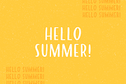 Sweet Peach - Fun Handlettered Font, a Sans Serif Font by Minna May Design (Thumbnail 3 of 7)