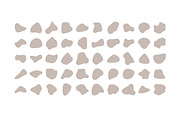 Blobs Fluid Shape Colored 100 Set V1, an Object Graphic by shahsoft (Thumbnail 3 of 4)