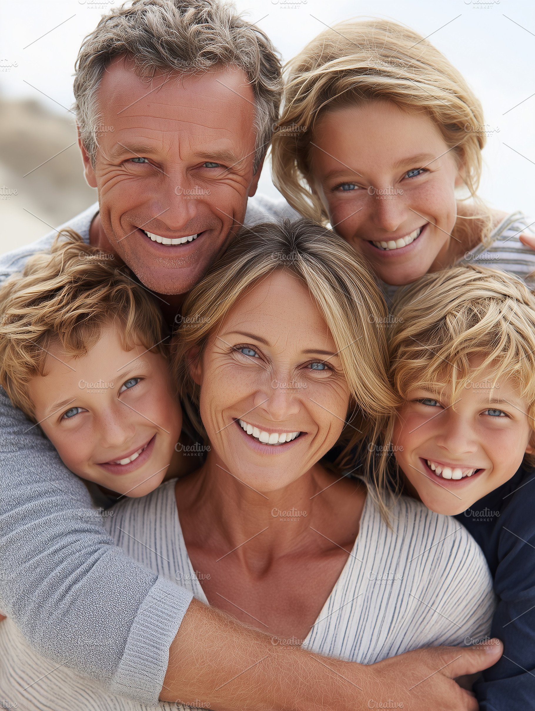 Happy multigenerational family, a Person Photo by MistyDay