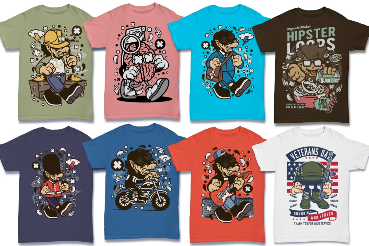 Cartoon Vector 6 Design Bundle, an Illustration by roach_graphic (Photo 29 of 29)