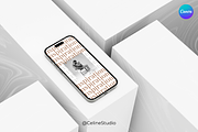 LUXE NOIR - Personal Branding Canva, a Social Media Template by Celine Studio (Thumbnail 2 of 7)