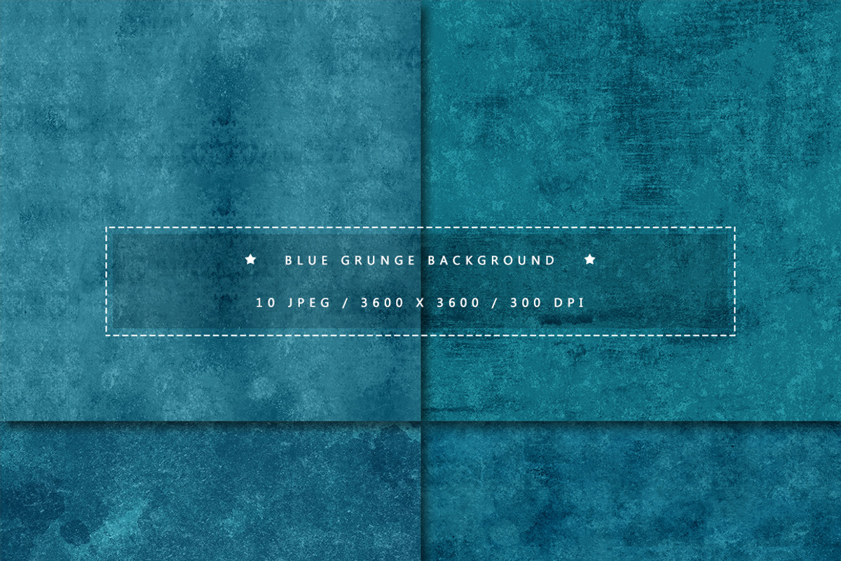Blue Grunge Backgrounds, a Texture Graphic by Orange Fox (Photo 2 of 6)