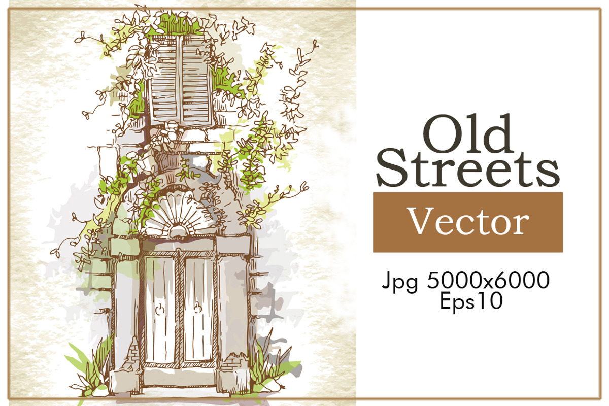 Old Door, a Texture Illustration by Penndpaper (Photo 1 of 2)