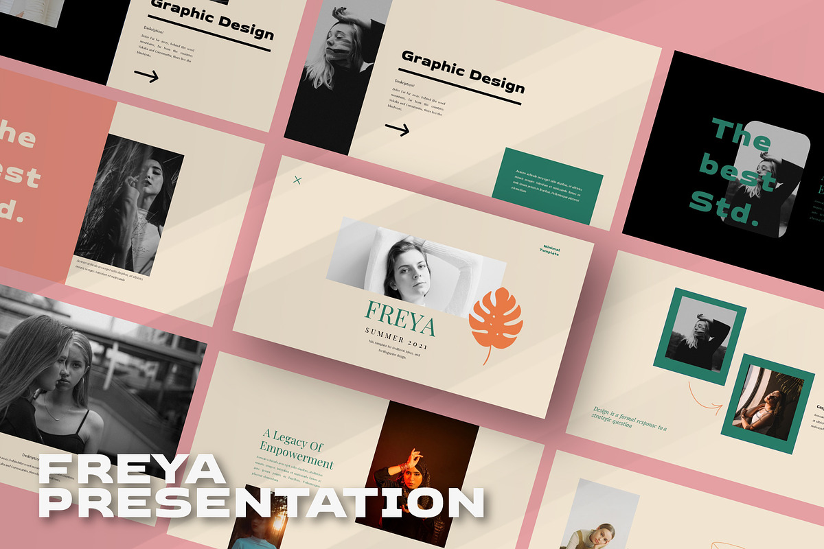 Freya Powerpoint Template, a Presentation Template by Yo Slide