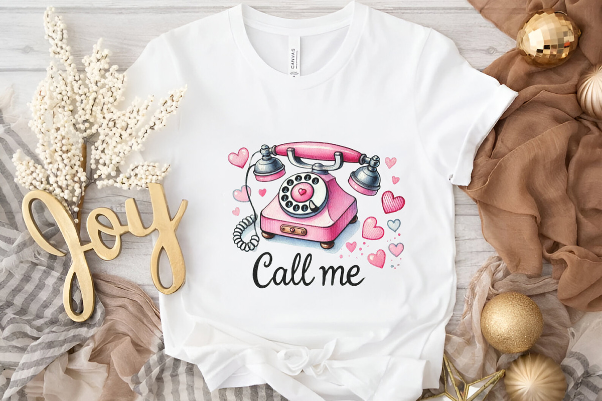Retro Valentine Sublimation Clipart, an Illustration by DreamArtGraphic (Photo 2 of 5)