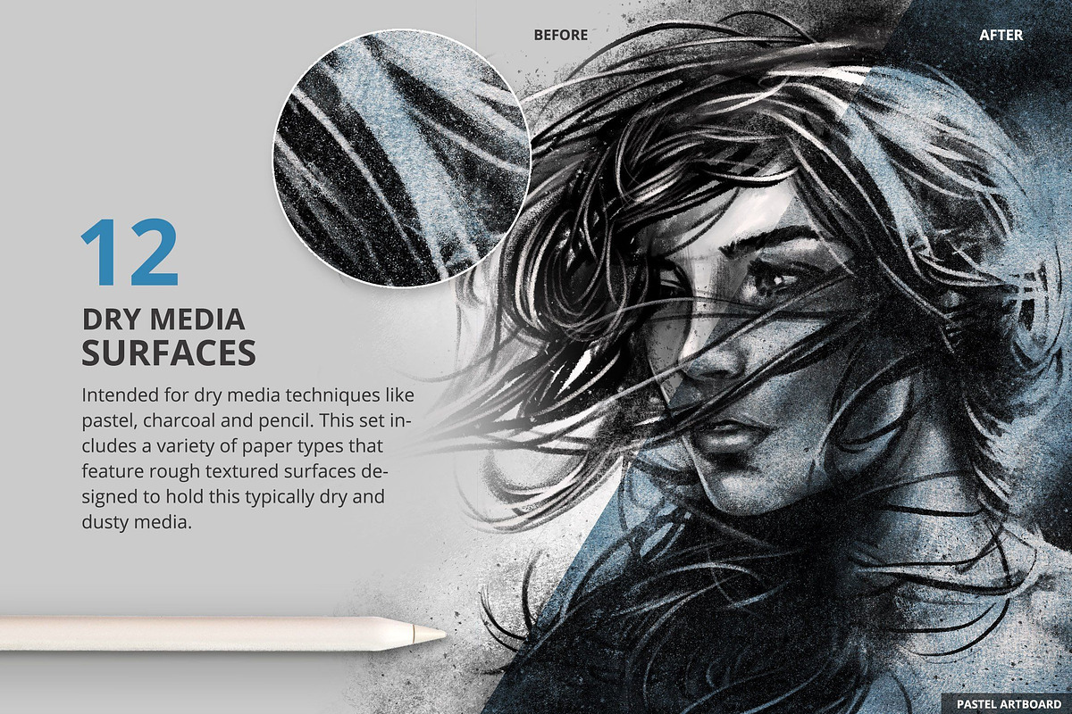 Ultimate Canvas Creator – Dry Media, a Brush Add-On by Nathan Brown (Photo 3 of 14)