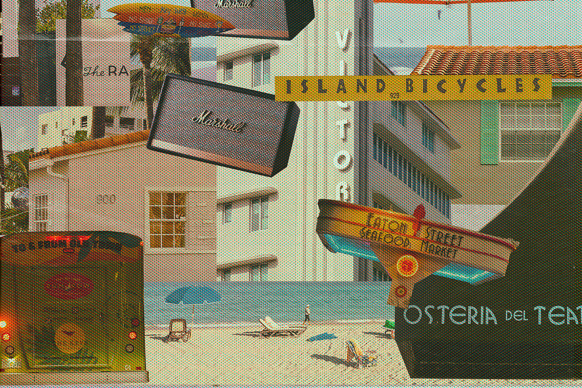 Miami Beach Collage Elements, an Object Graphic by nadispasibenko (Photo 15 of 31)