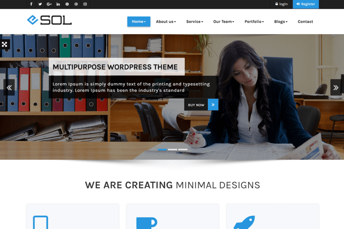 Esol Pro WordPress theme, a Templates & Theme by ASIATHEMES