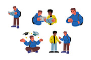 College Study Activities Vol. 1, a Person Illustration by SLAB! Design (Thumbnail 3 of 3)