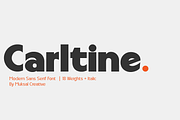 Carltine, a Sans Serif Font by Muksal Creative (Thumbnail 1 of 10)