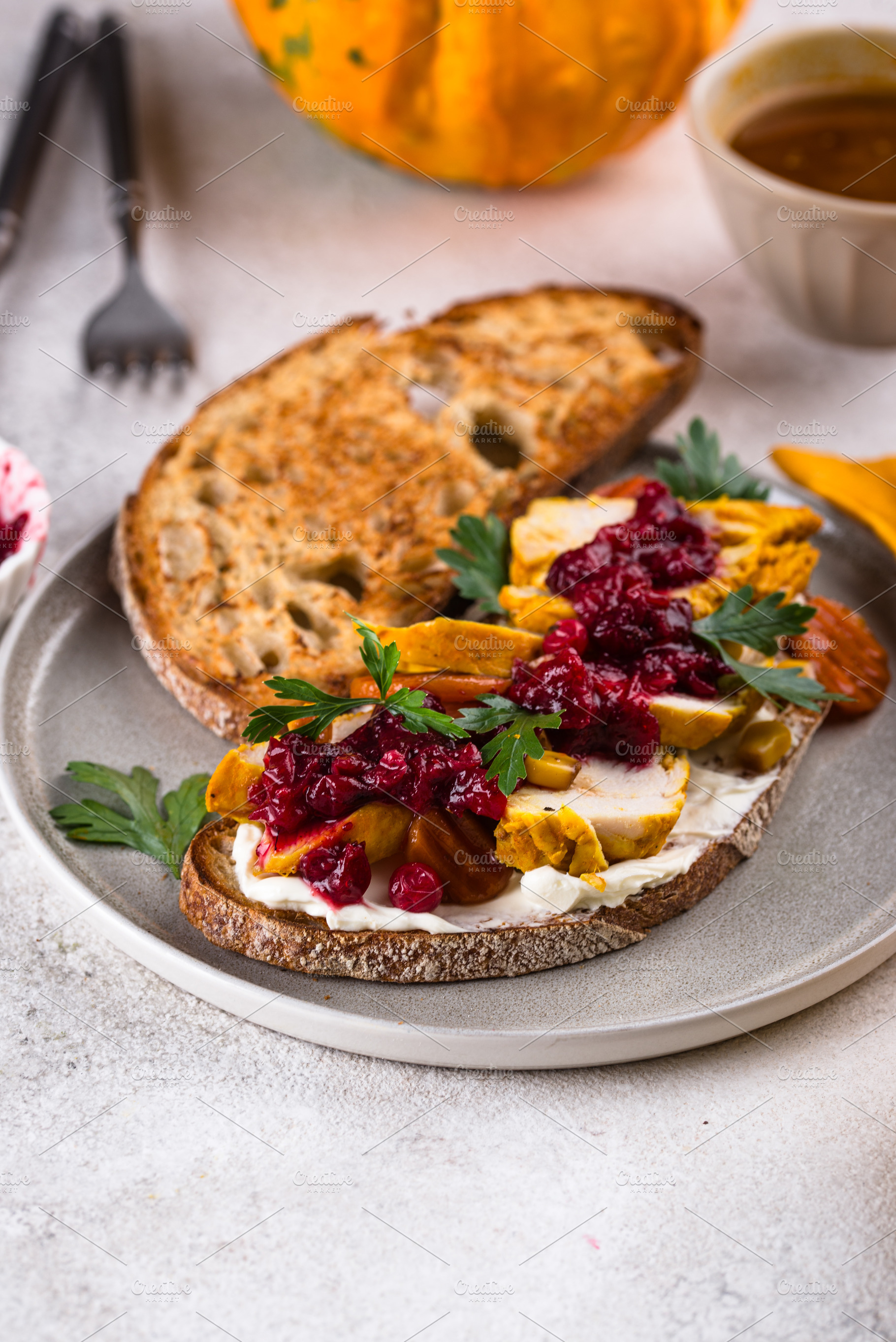 Leftover Thanksgiving day sandwich, a Food & Drink Photo by Yulia Furman