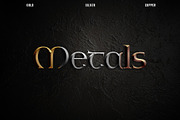 METALLICON 3D Cinematic Text Effect, a Brushes & More by velvetmade.designs (Thumbnail 7 of 10)