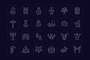 Easter Icons Collection, an Outline Icon by Prosymbols (Thumbnail 6 of 8)