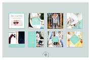 Instagram / Fashion Social Pack, a Social Media Template by Blossom (Thumbnail 6 of 6)