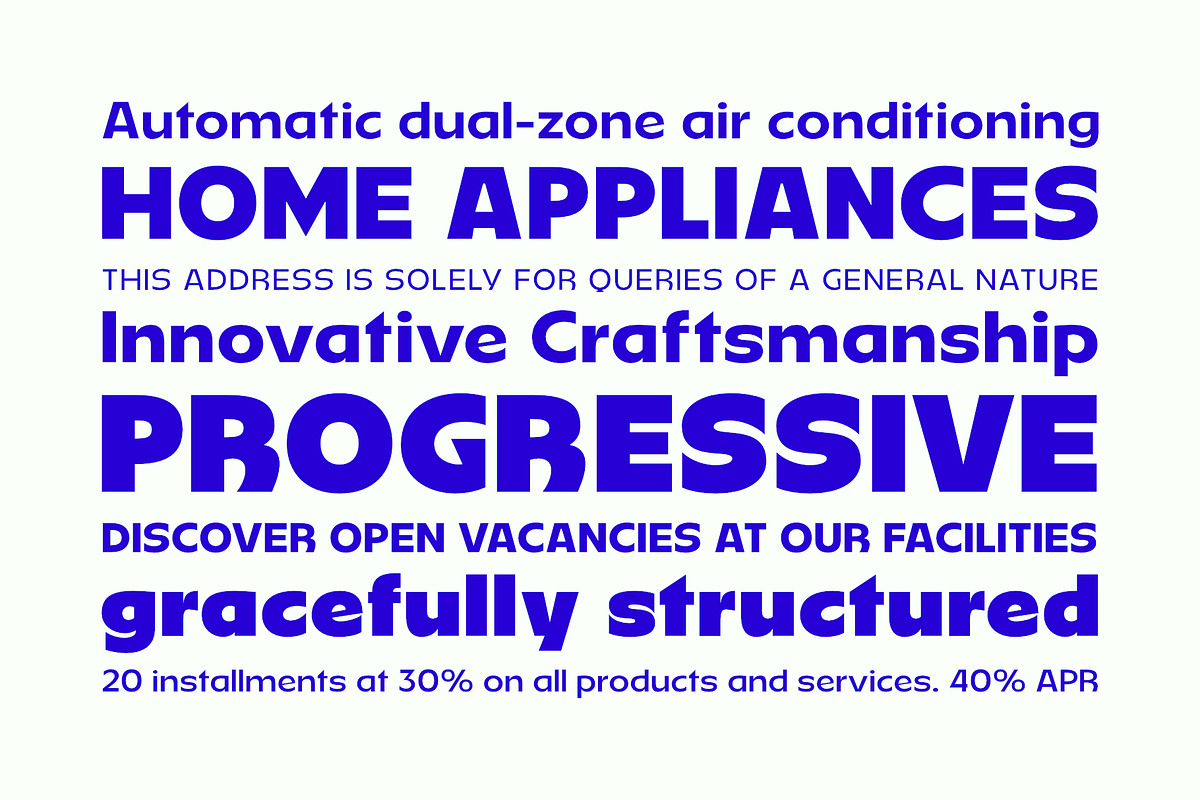 Giukter – Modern Display Typeface, a Sans Serif Font by ESEM (Photo 6 of 9)