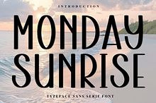 Monday Sunrise