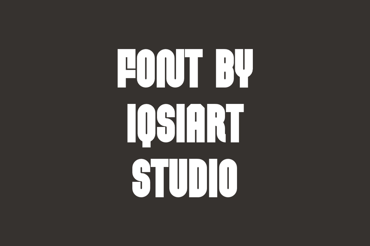 Wofhero - Condensed Font, a Sans Serif Font by Iqsiart Studio (Photo 3 of 8)