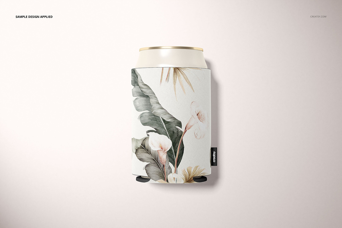 Neoprene Can Cooler Mockup Set, a Cups & Container Mockup by creatsy5 (Photo 12 of 15)